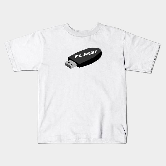 Flash Kids T-Shirt by traditionation